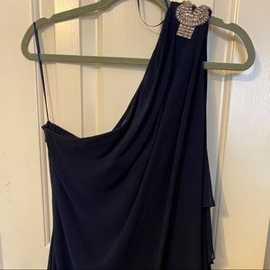 JS Boutique Formal one-shoulder mini Dress. Size10